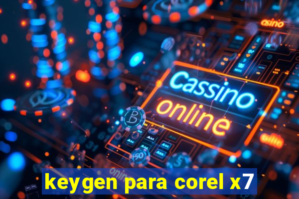 keygen para corel x7